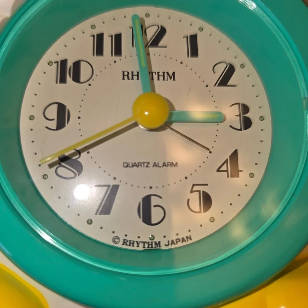 Vintage 90s Rock n Roll Chicken Rhythm‎ Japan Guitar Alarm Clock Rare Tested